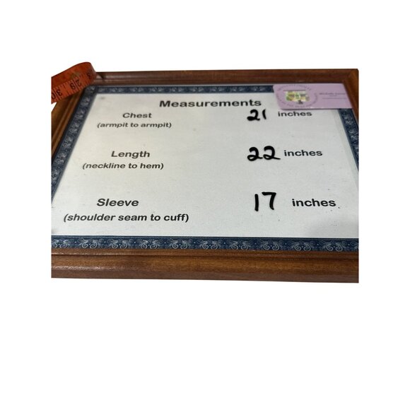 Foxcroft Womens Floral Cotton Shirt Size 12 Blue & Green 100% Cotton - Picture 6 of 6